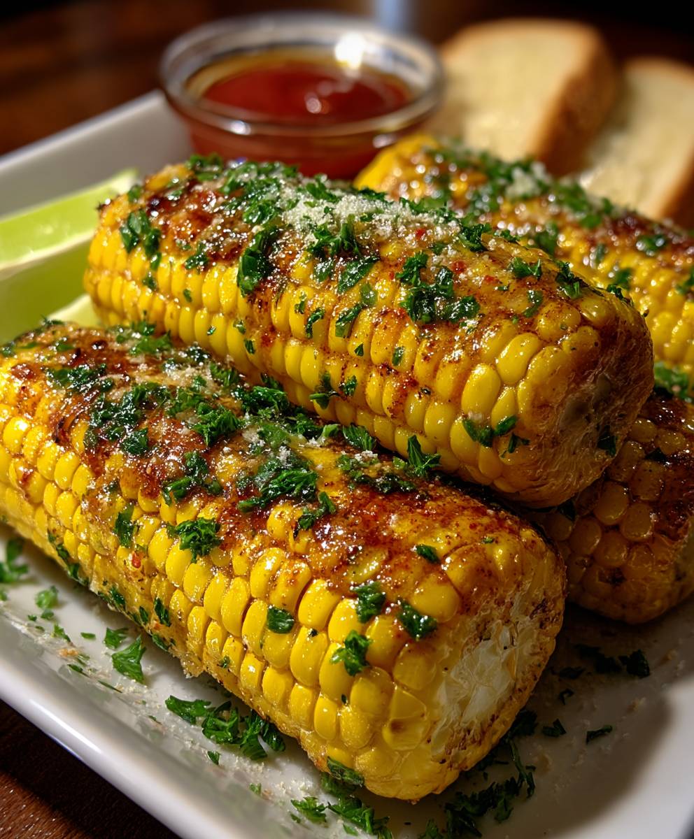 Buttery Garlic Corn on the Cob | Easy Summer Side Dish Recipe image 2