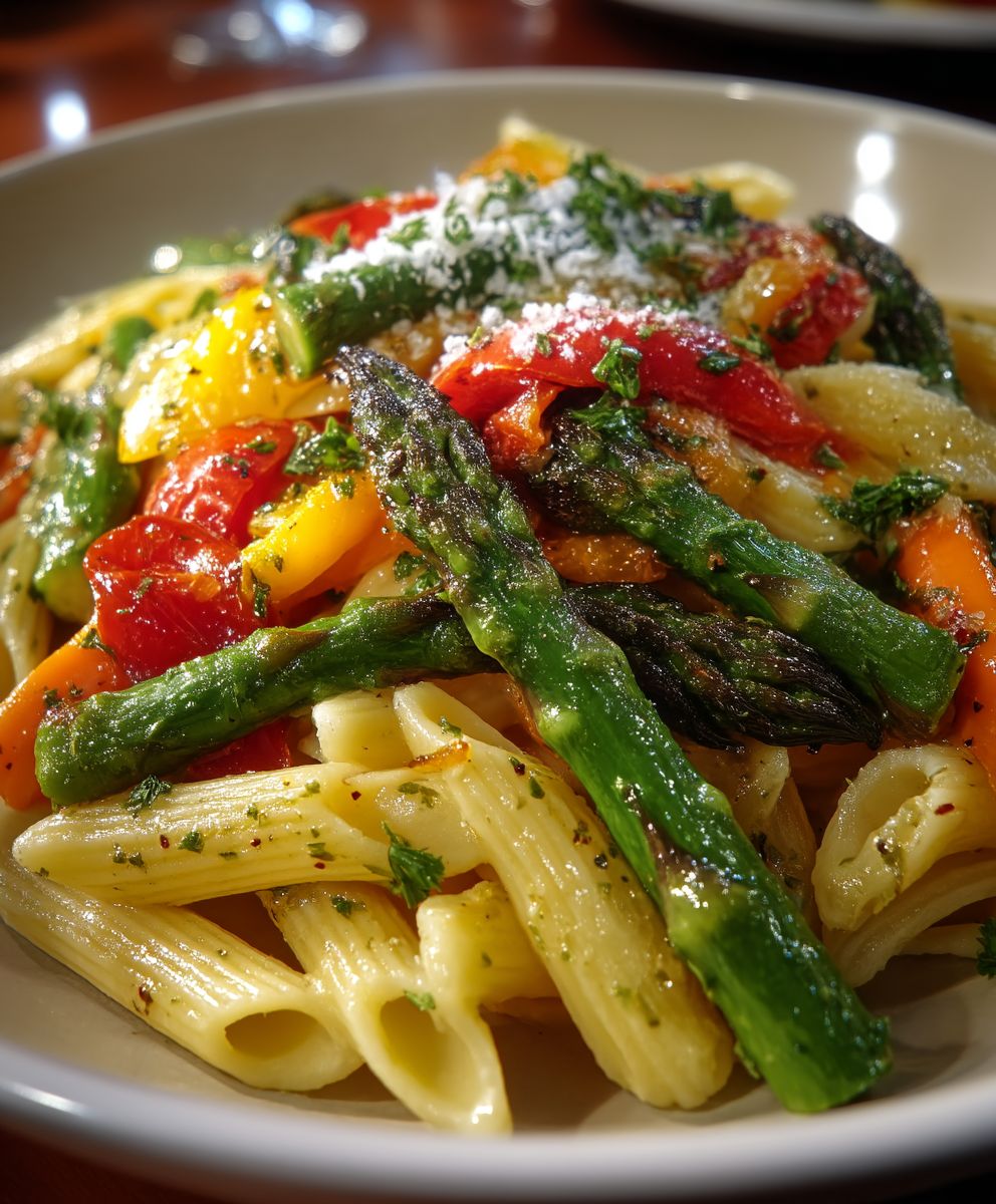 Delicious Pasta Primavera | Easy Fresh Italian Pasta Recipe image 2