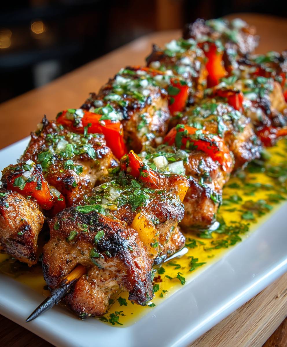 Grilled Cowboy Butter Chicken Skewers | Flavorful Easy Party Bites Recipe image 2