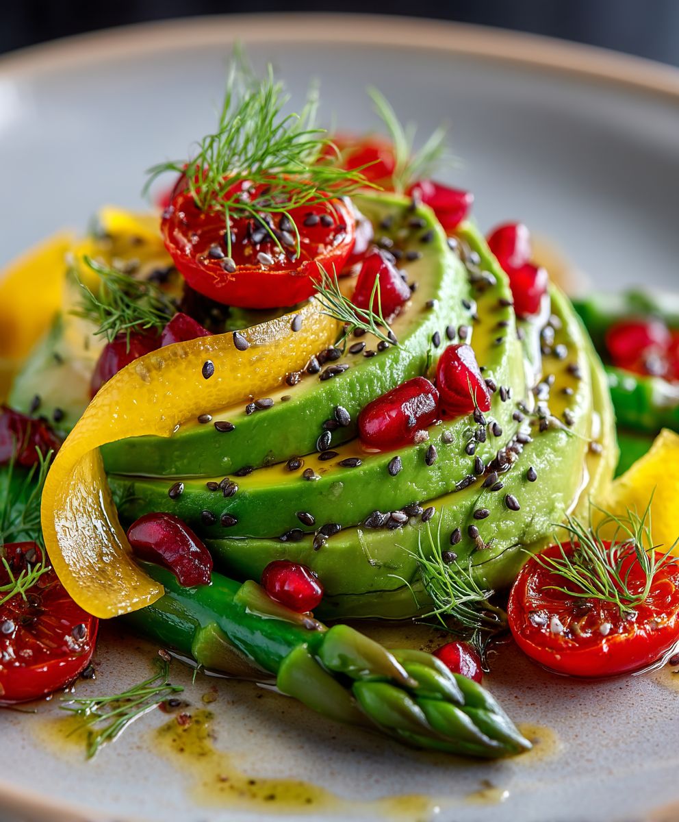 Spring Avocado Salad | Fresh Spring Celebration and Mother’s Day Salad Recipe image 2